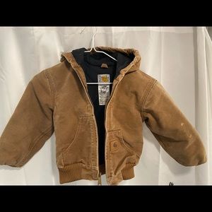 Kids carhartt warm winter coat. SZ 4/5
